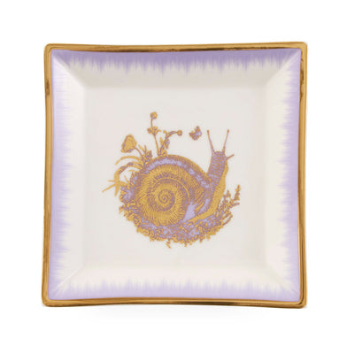 Jonathan Adler Ablageschale Botanist Snail Square Tray