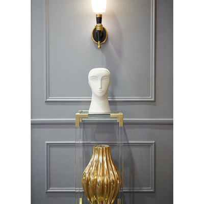 Jonathan Adler Vase Giant Belly with Real Gold | H 53 cm