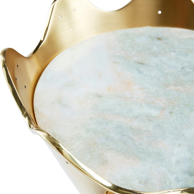 Jonathan Adler Beistelltisch Brass Ripple