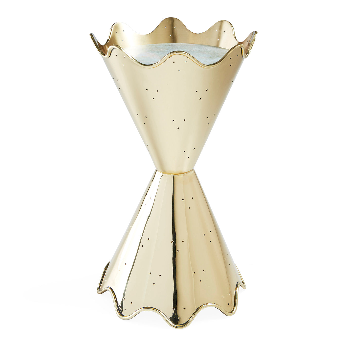 Jonathan Adler Beistelltisch Brass Ripple