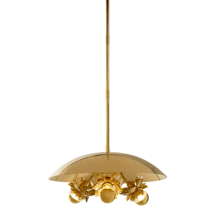 Jonathan Adler Pendelleuchte Hängelampe Brass Flower