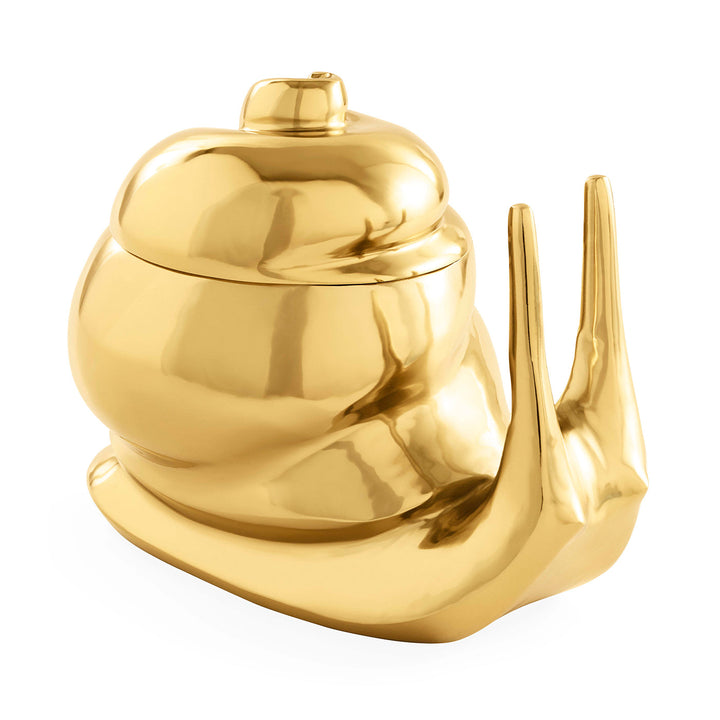 Jonathan Adler Eiswürfelbehälter Brass Snail Schnecke | Messing