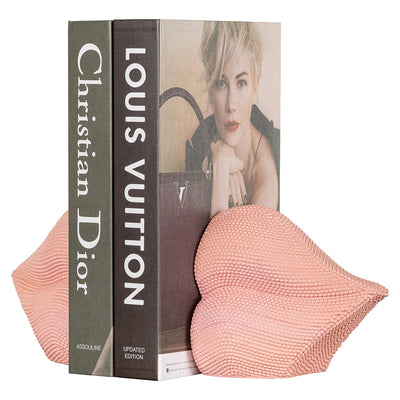 Richmond Interiors 2er Set Buchstützen Kiss | Rosa