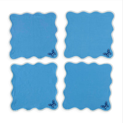Jonathan Adler Stoffservietten Butterfly | 4er Set