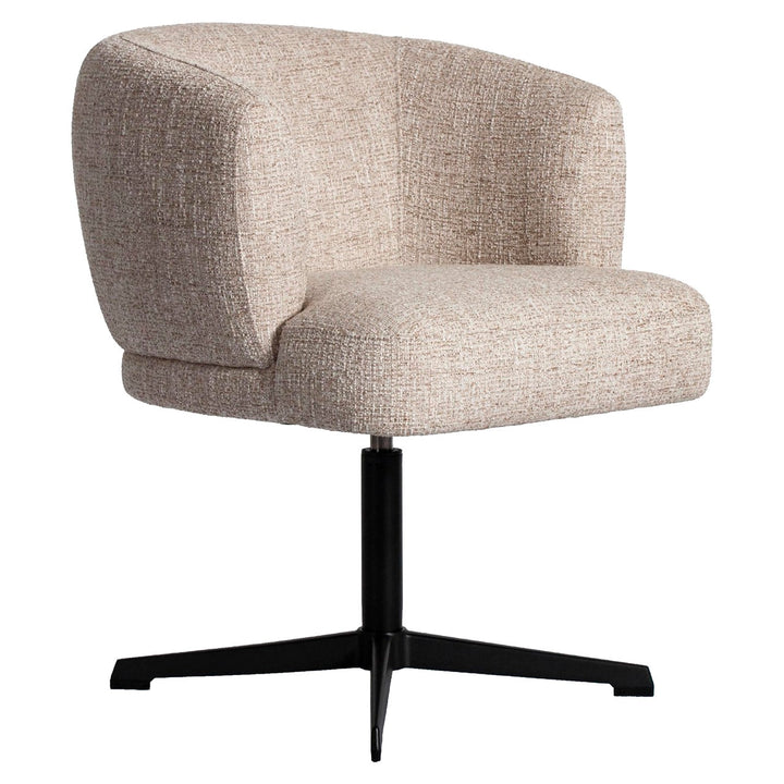 Richmond Interiors Dreh-Esszimmerstuhl Dinan | Creme