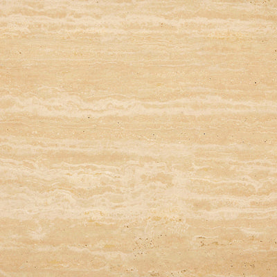 Jonathan Adler ovaler Travertin-Esstisch Capsule mit Palisanderholz