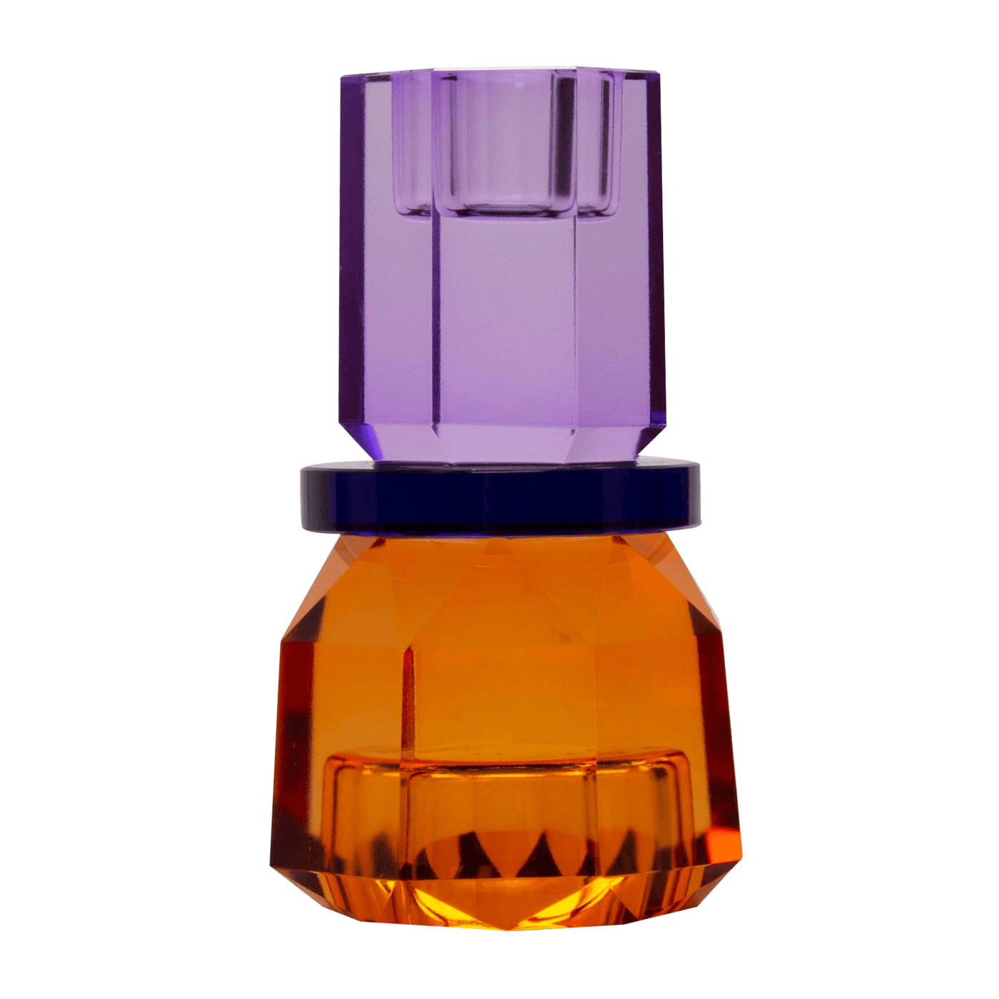 C´est Bon C´est Bon Kristall Kerzenständer & Teelichthalter 2-in-1 | Violett, Kobalt & Amber Codeso Living