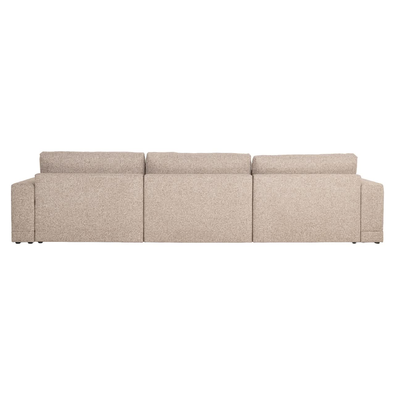 Richmond Interiors Ecksofa Trentino 3,5-Sitzer mit beidseitiger Lounge | Beige