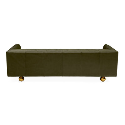 Jonathan Adler Ledersofa Claridge | Olive