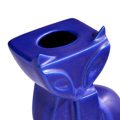 Jonathan Adler Vase Cobalt Cat
