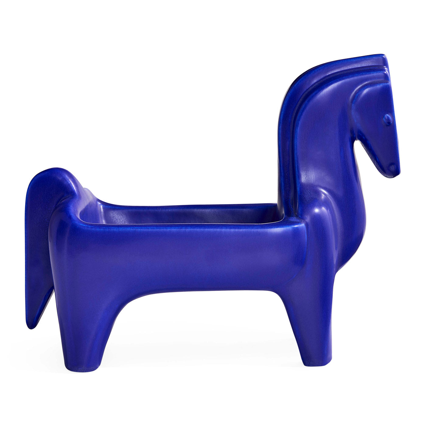 Jonathan Adler Dekoschalke Cobalt Horse