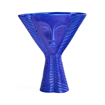 Jonathan Adler Vase Cobalt Lady