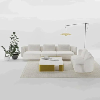 Codeso Living Modulares Sofa Sofia (4-Sitzer) in Stoff Bouclé Piumino Codeso Living