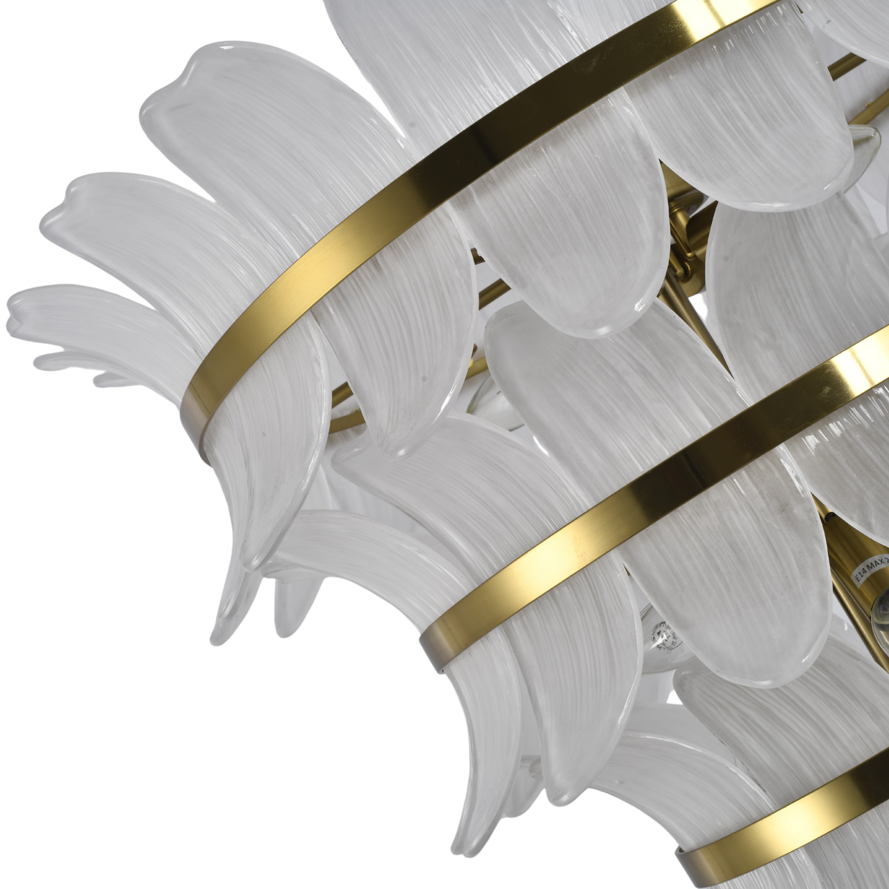 Richmond Interiors Kronleuchter Ameline | antikes Messing