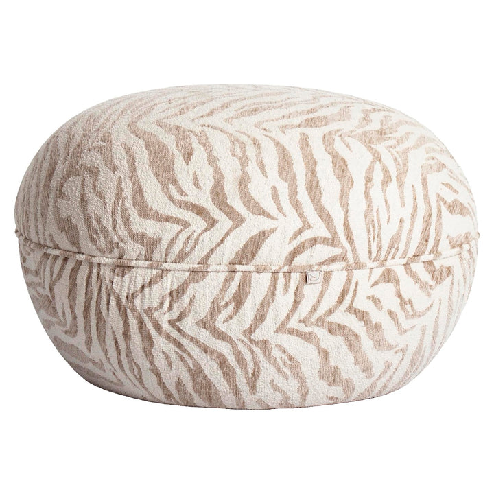 Richmond Interiors runder Hocker Jace Beige | ø 64 cm