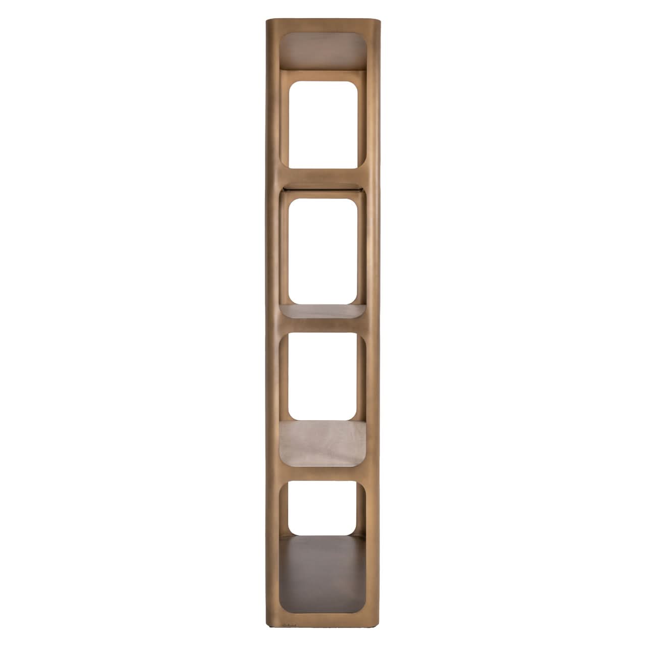 Richmond Interiors Bücherregal Claridge | Brushed Gold