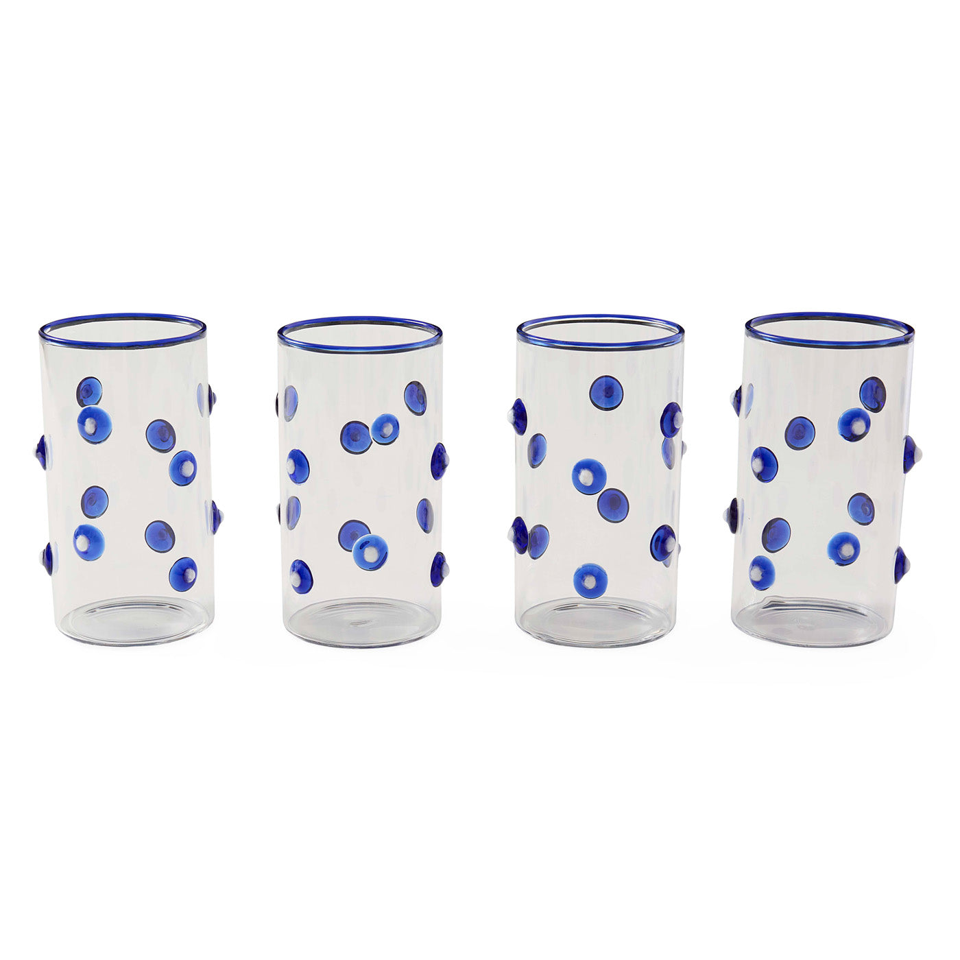Jonathan Adler 4er Set Trinkgläser Dottie Highball