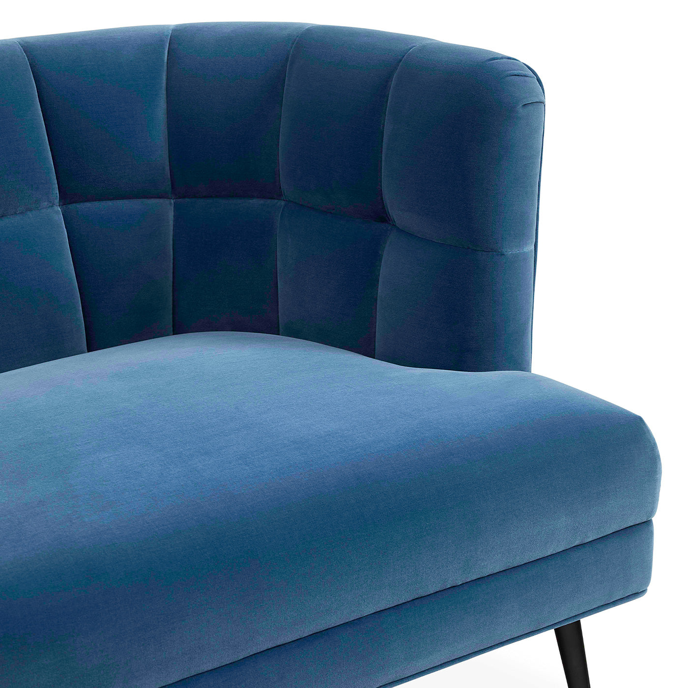 Jonathan Adler Samt-Cocktailsofa Draper | Varese Mariner