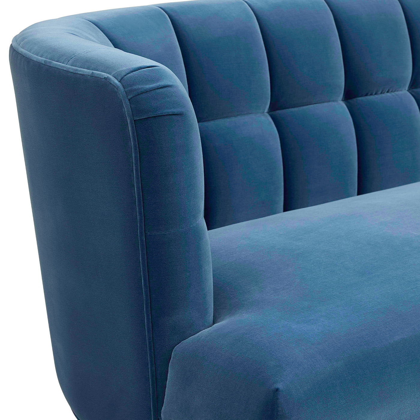 Jonathan Adler Samt-Cocktailsofa Draper | Varese Mariner