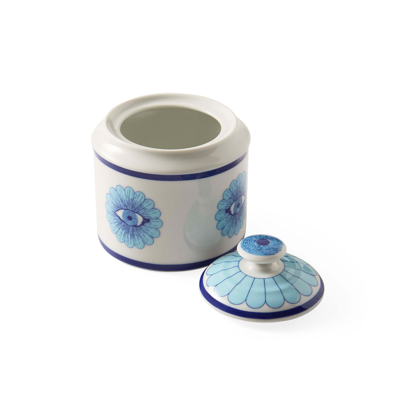 Druggist Sugar Bowl - opened view