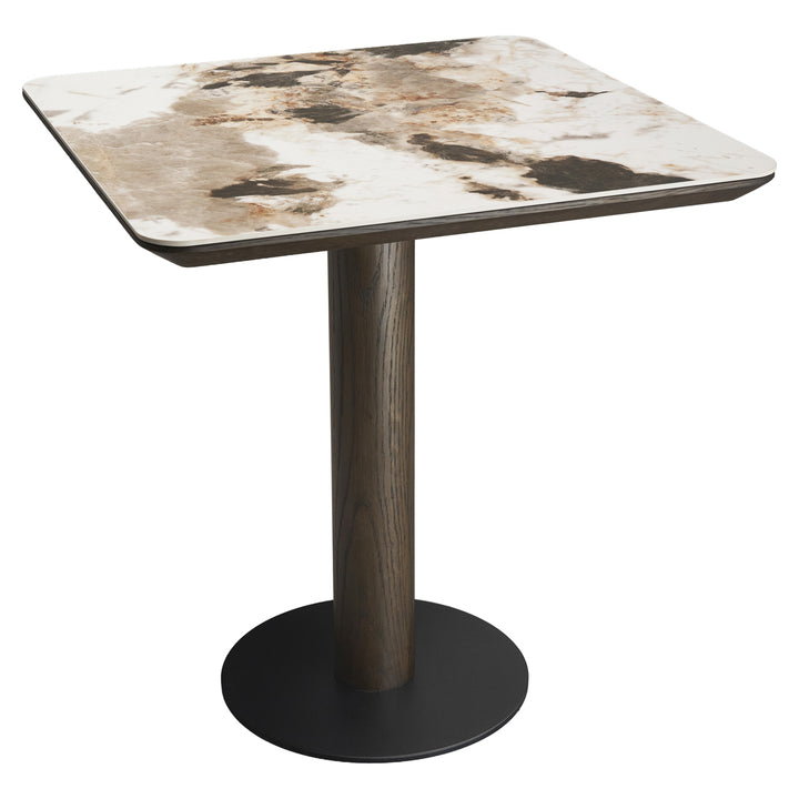 Richmond Interiors Keramik-Bistrotisch Langford | Braun