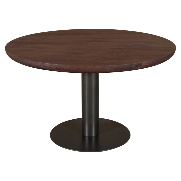 Richmond Interiors runder Esstisch Baldwin Rotbraun | ø 130 cm
