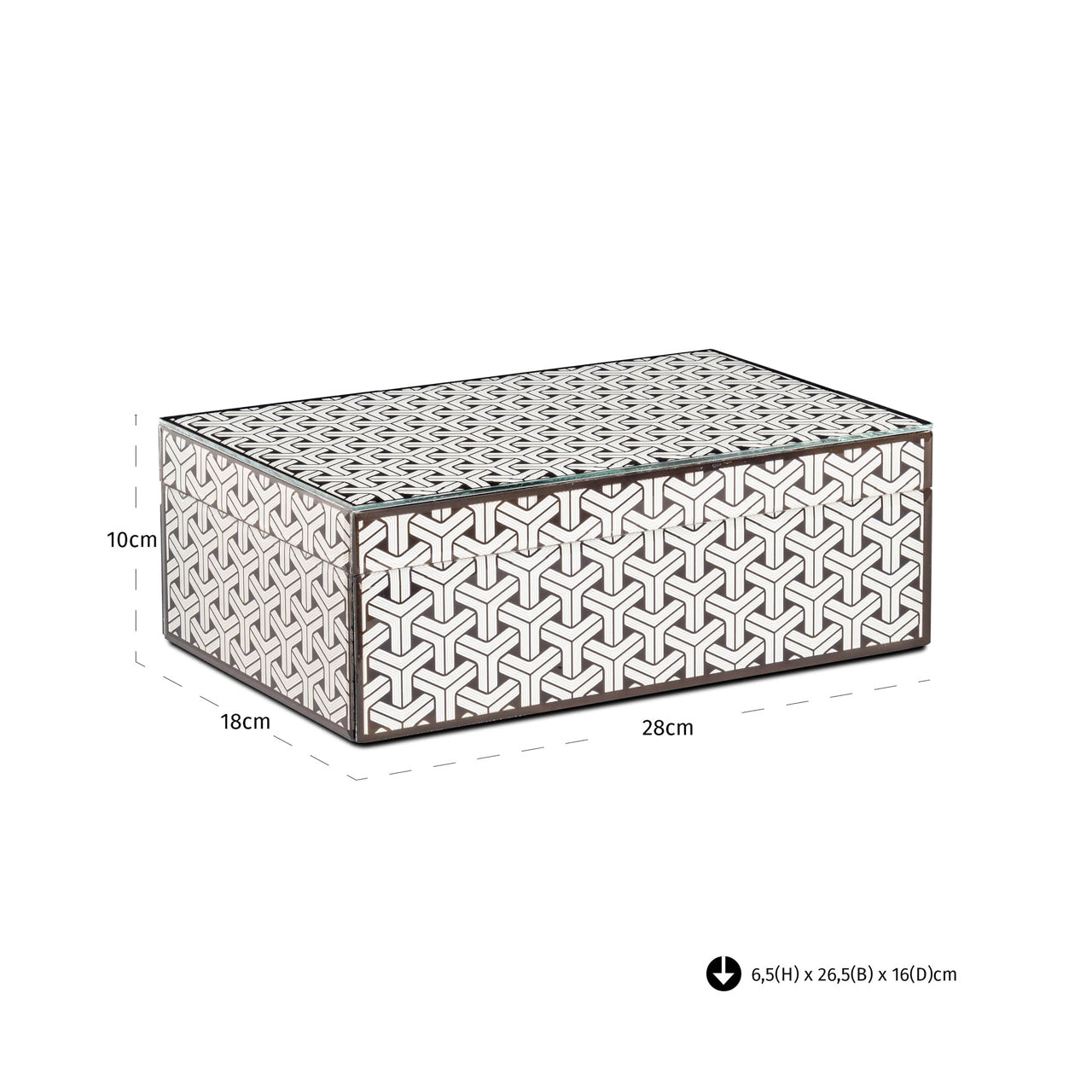 Richmond Interiors Schmuckkästchen Aufbewahrungsbox Feliz | Groß