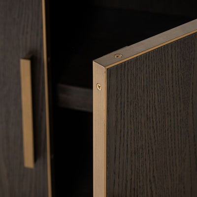 Richmond Interiors Bücherregal Carter | 4-türig