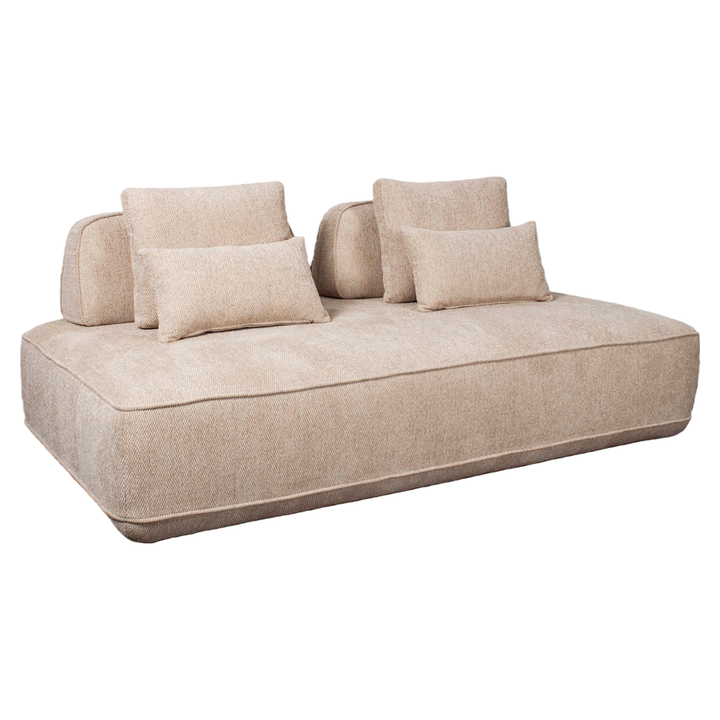 Richmond Interiors Sofa Tudor 2,5-Sitzer mit abnehmbarer Rückenlehne | Natur