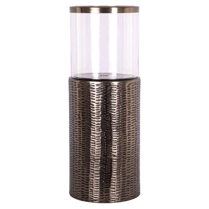 Richmond Interiors Windlicht Faylen Bronze | H 49 cm