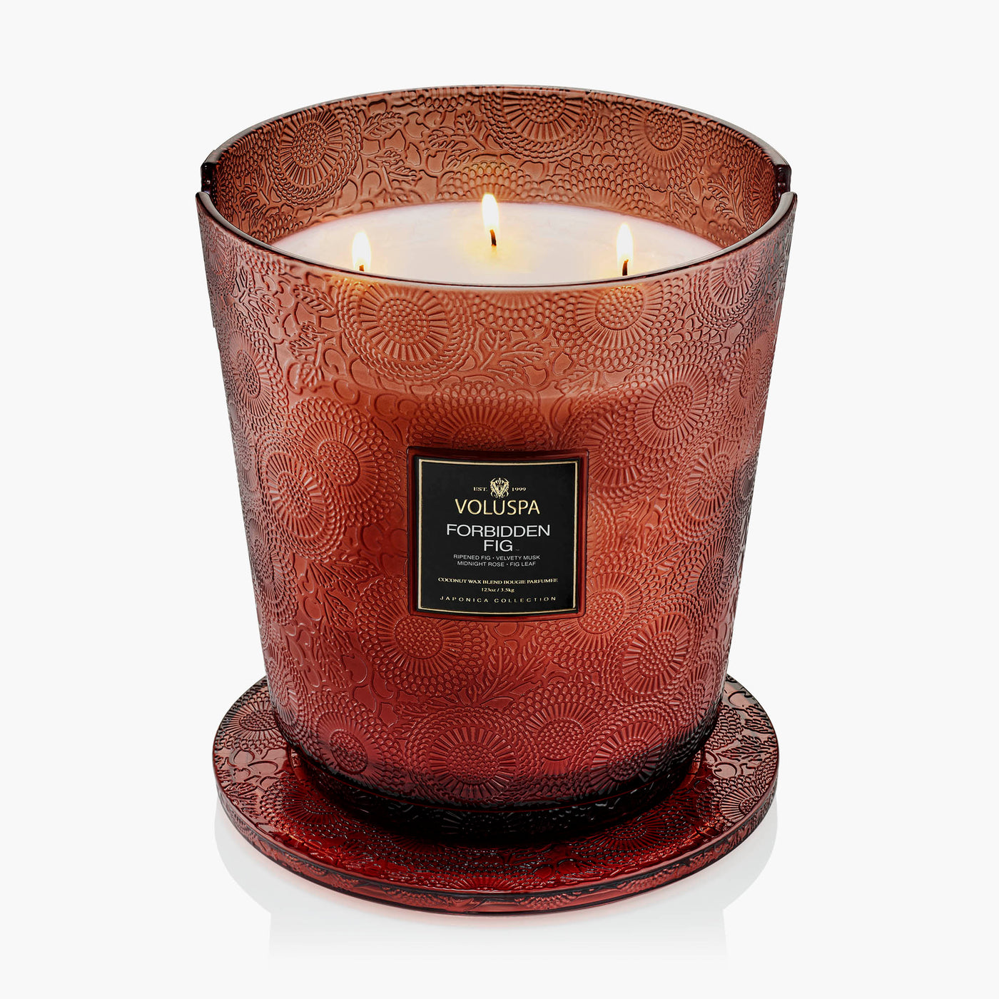 Voluspa 5-Docht Duftkerze Forbidden Fig | Japonica Collection | 3,5 kg