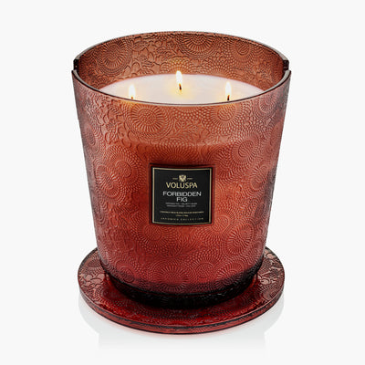 Voluspa 5-Docht Duftkerze Forbidden Fig | Japonica Collection | 3,5 kg