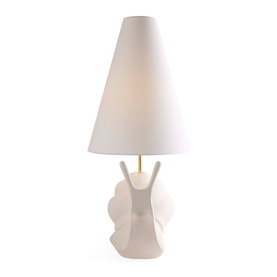 Jonathan Adler Tischlampe Giant Snail Schnecke aus Porzellan