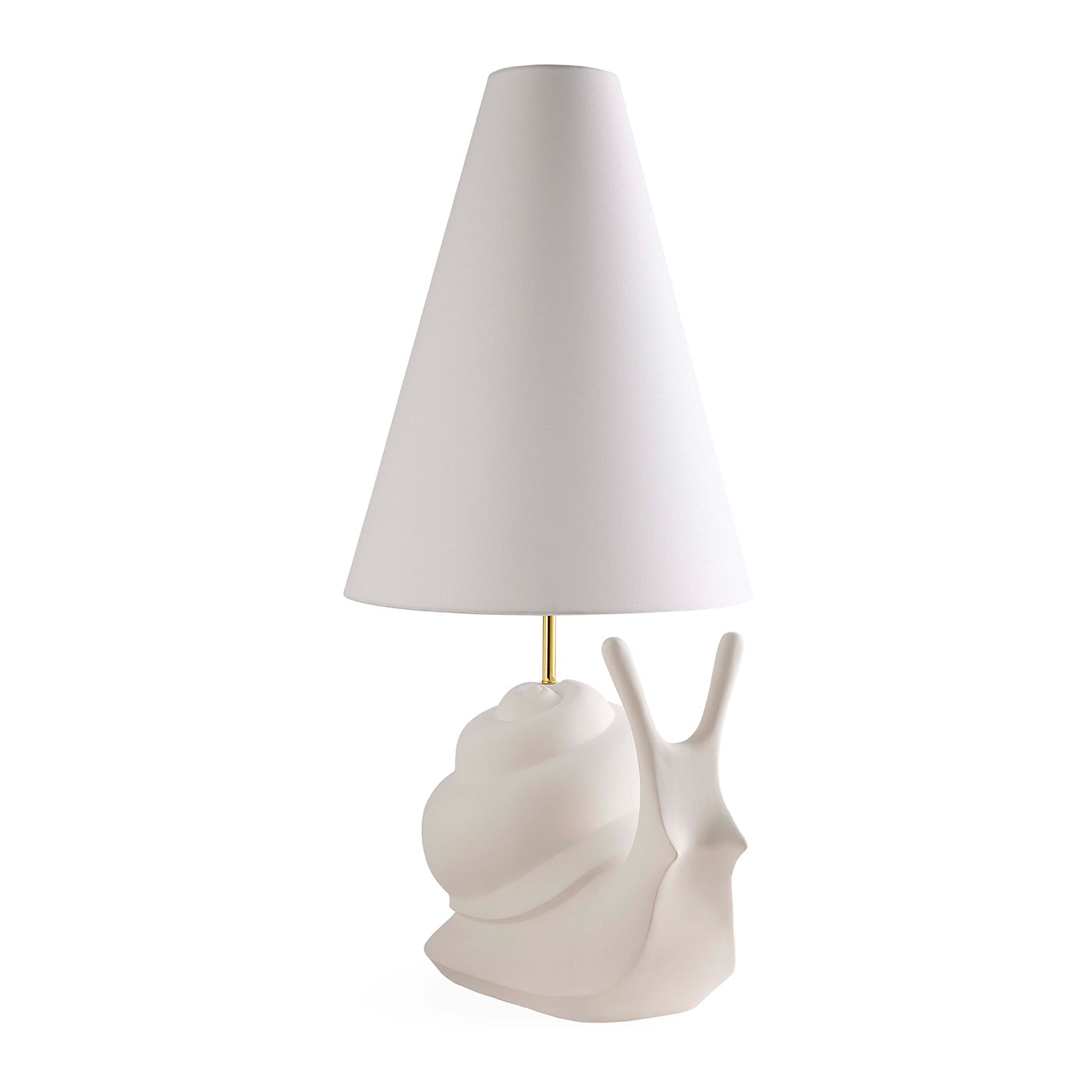 Jonathan Adler Tischlampe Giant Snail Schnecke aus Porzellan