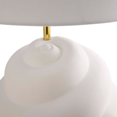 Jonathan Adler Tischlampe Giant Snail Schnecke aus Porzellan