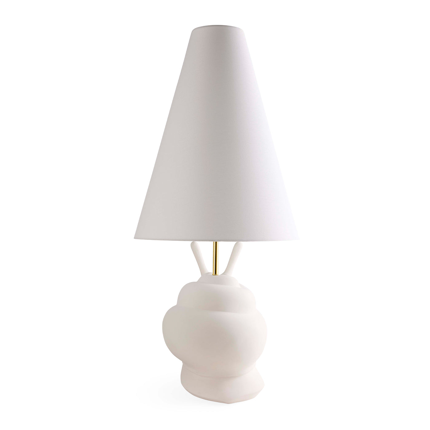 Jonathan Adler Tischlampe Giant Snail Schnecke aus Porzellan