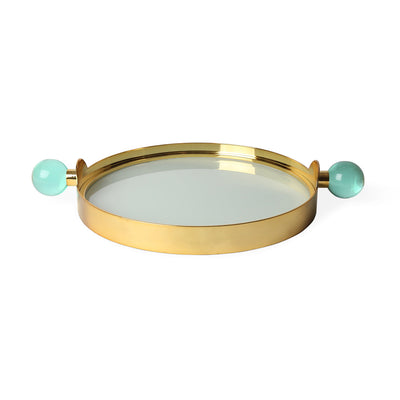 Jonathan Adler rundes Servier- und Dekotablett Globo Tray