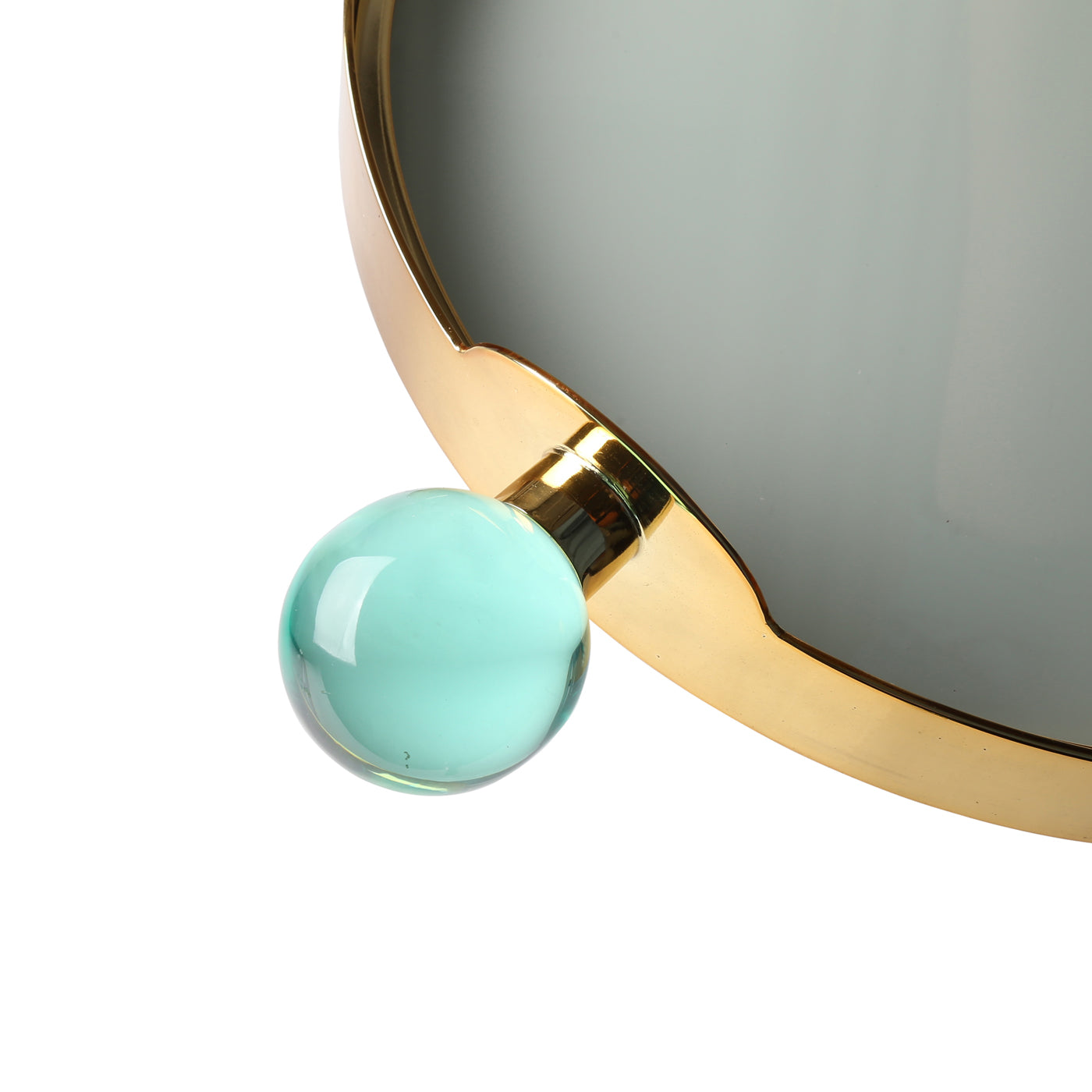 Jonathan Adler rundes Servier- und Dekotablett Globo Tray