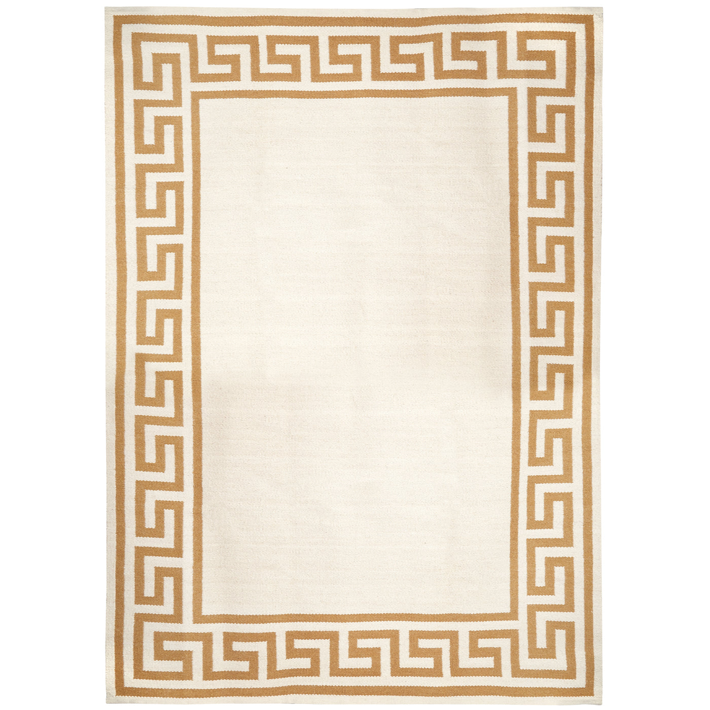 Jonathan Adler wendbarer Teppich Greek Key | Camel