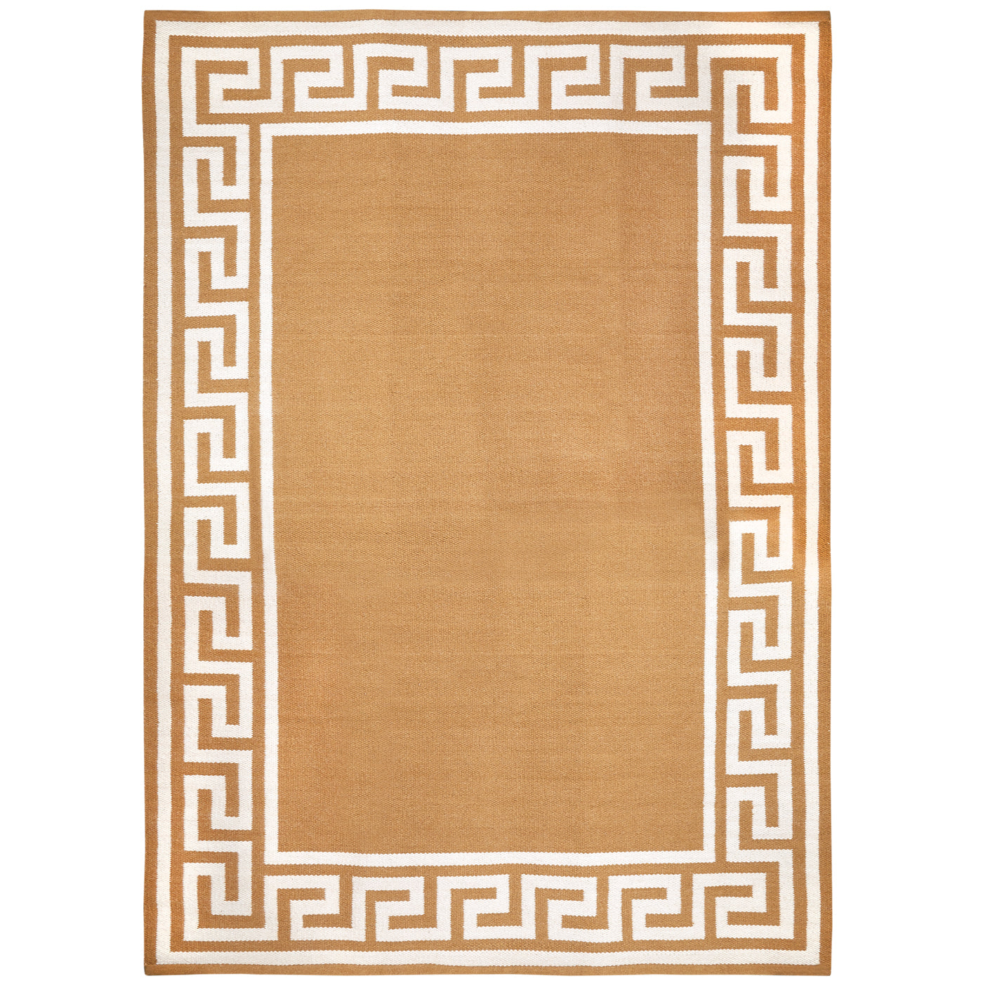 Jonathan Adler wendbarer Teppich Greek Key | Camel