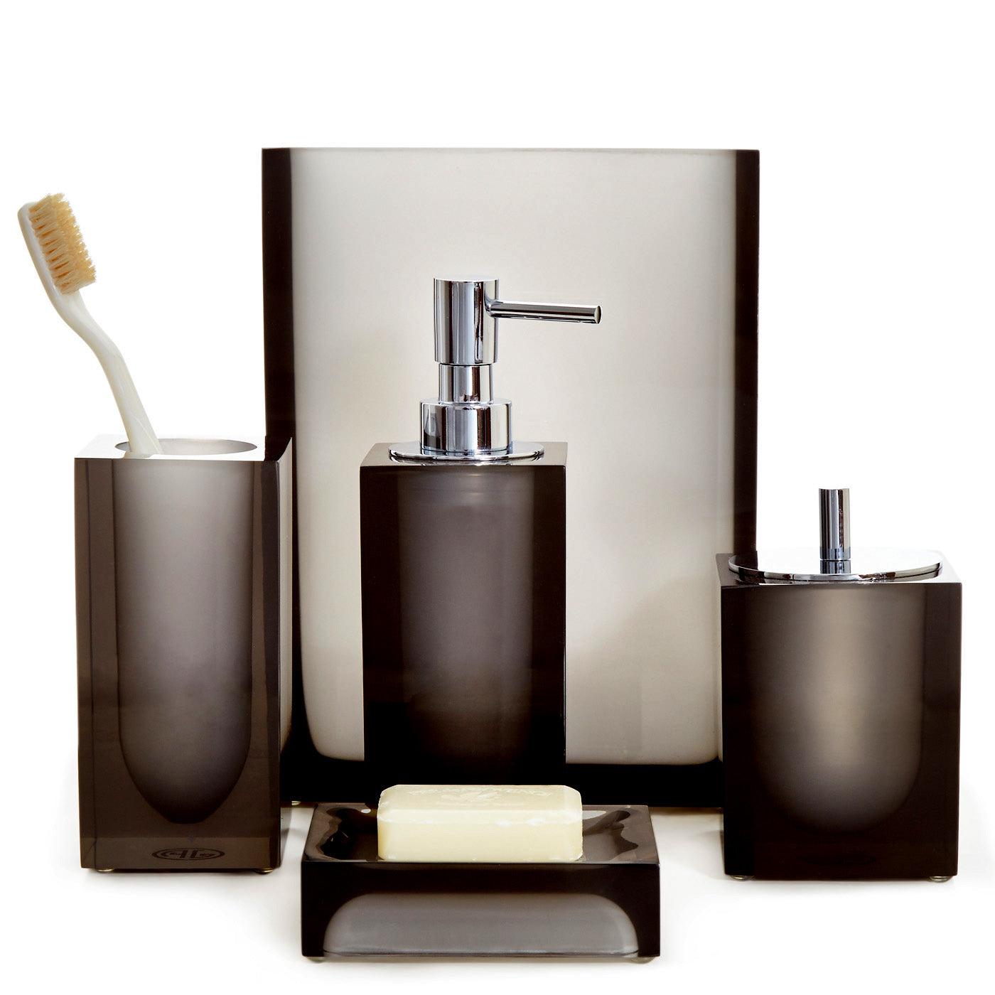 Jonathan Adler Seifenschale Hollywood | Rauchgrau