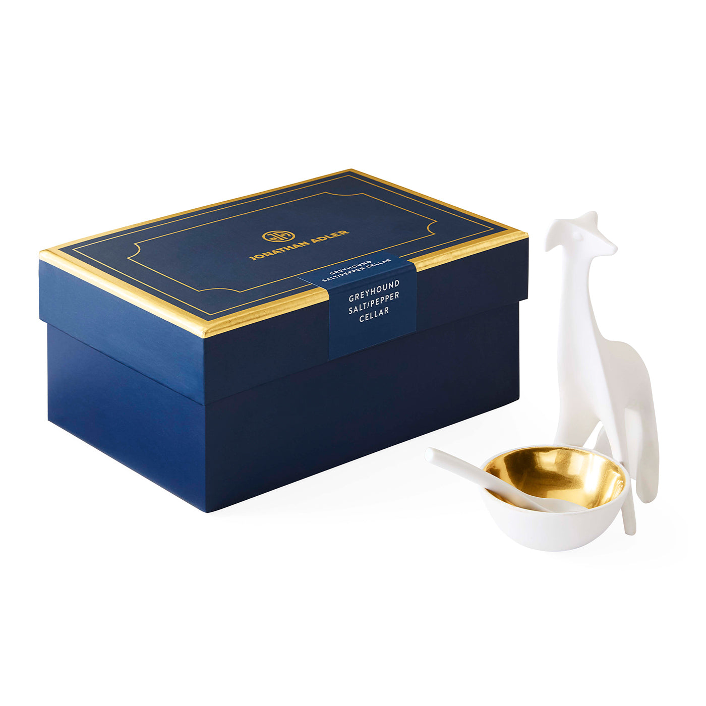 Jonathan Adler Salz- & Pfeffer Schälchen Greyhound