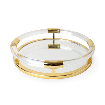 Jonathan Adler rundes Servier- und Dekotablett Jacques Tray