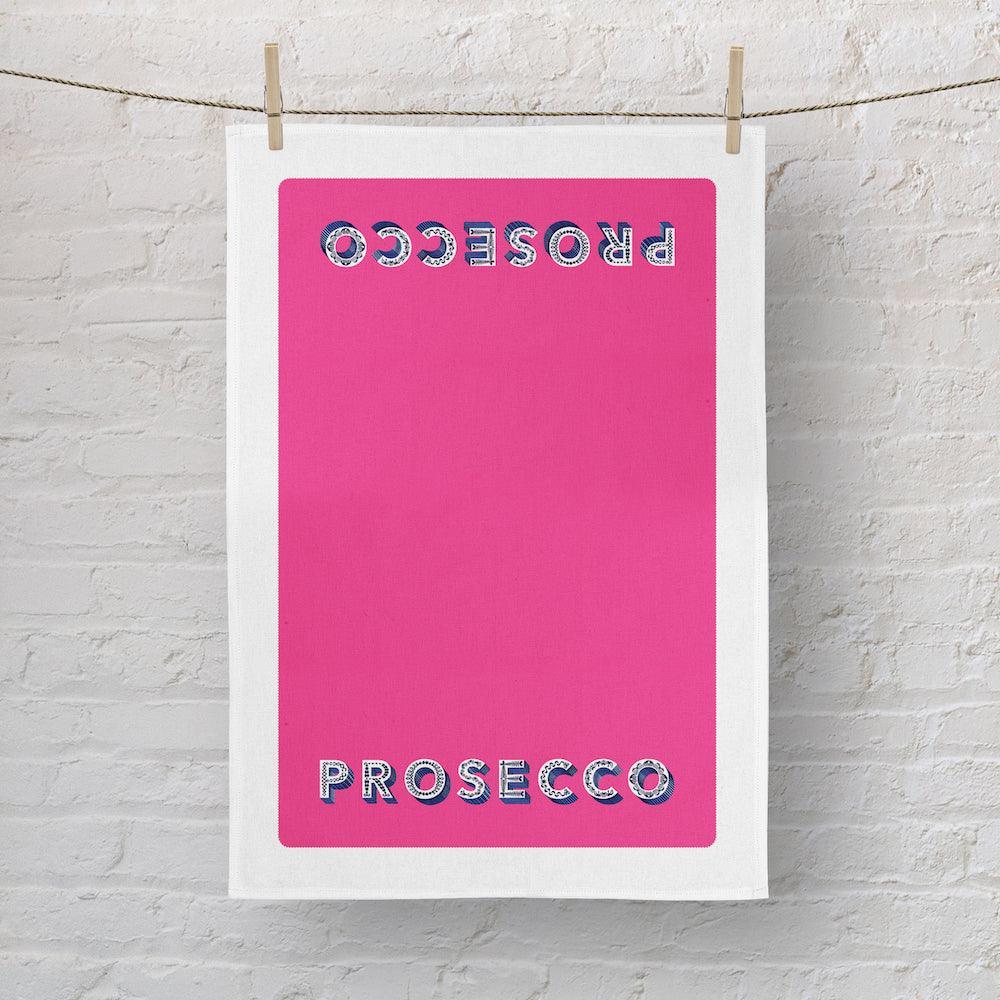 Jamida of Sweden - Geschirrtuch Prosecco Pink | Halbleinen - Codeso Living