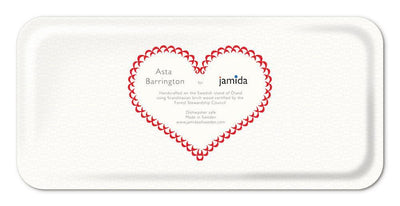 Jamida of Sweden Tablett BBQ rot | 32x15 cm Codeso Living