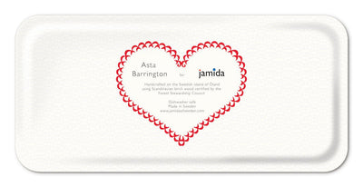Jamida of Sweden Jamida of Sweden Tablett Bonjour | 32x15 cm Codeso Living