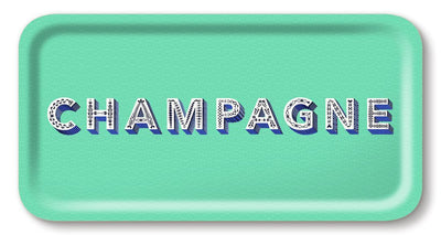 Jamida of Sweden - Tablett Champagne Seafoam | 43x22 cm - Codeso Living
