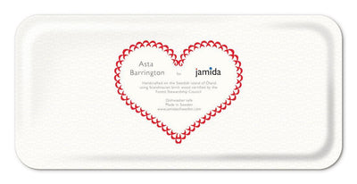 Jamida of Sweden - Tablett Happy Birthday Multicolor | 32x15 cm - Codeso Living
