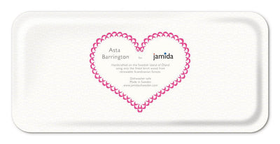 Jamida of Sweden - Tablett PROSECCO Pink | 32x15 cm - Codeso Living