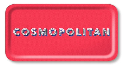 Jamida of Sweden Tablett Cosmopolitan Strawberry-Red | 43x22 cm
